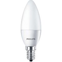 Лампа светодиодная ESS LEDCandle 7Вт B38FR 806лм E14 840 | код 929002972717 | PHILIPS